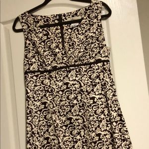 Brown and Cream dress